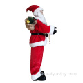 Plastik Retro stehend Santa Claus mit biegbaren Armen